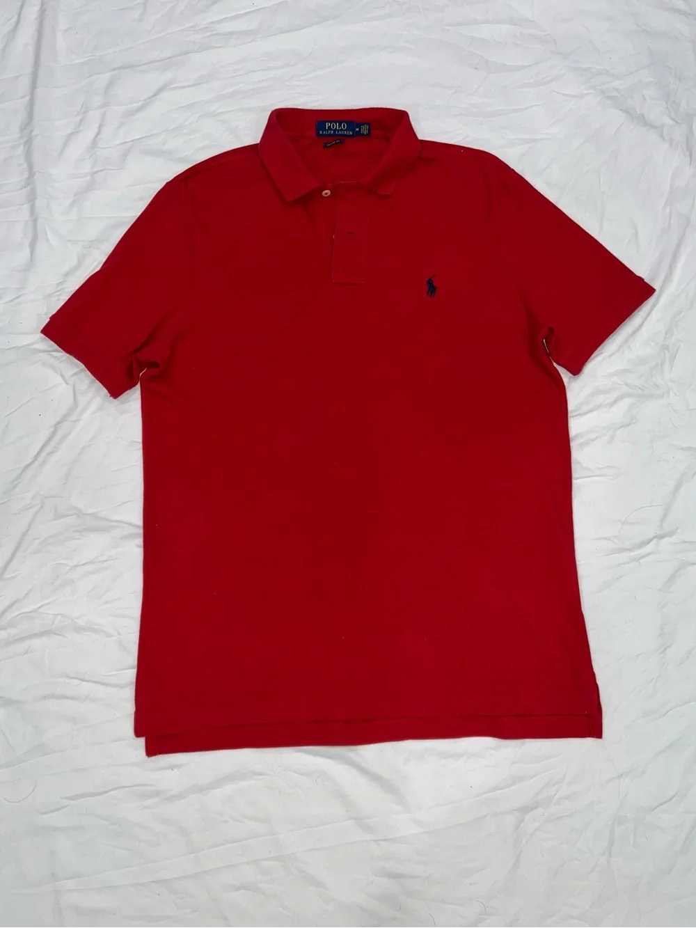Polo by Ralph Lauren Red Short-Sleeve Classic Polo